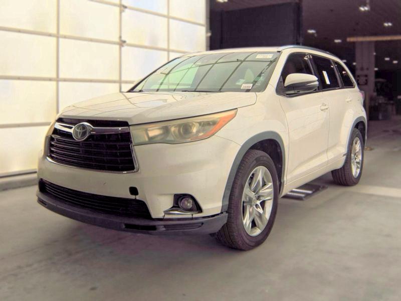 2015 Toyota Highlander VIN 5TDYKRFH9FS097073 COPART salvage auction — MINOR DENT/SCRATCHES, Fl - Certificate Of Title (P), sold $7,900 on 2026-07-28 (photo 2)