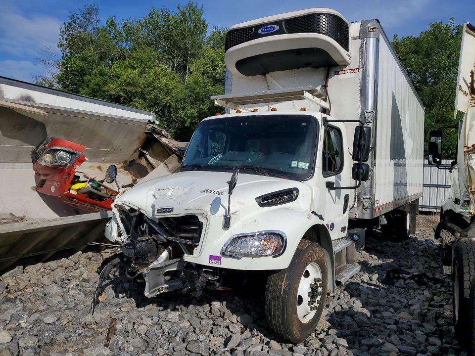 2025 Frht - freightliner VIN 1FVACWFC4SHVL2294 COPART salvage auction — FRONT END, NY - MV-907A SALVAGE CERTIFICATE, sold $15,100 on 2026-09-09 (photo 1)