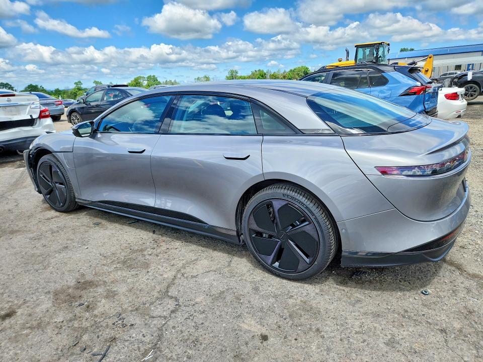 2025 Lucid Air VIN 50EA1PGA6SA008329 COPART salvage auction — FRONT END, Pa - Certificate Of Salvage, sold $15,700 on 2026-07-14 (photo 2)