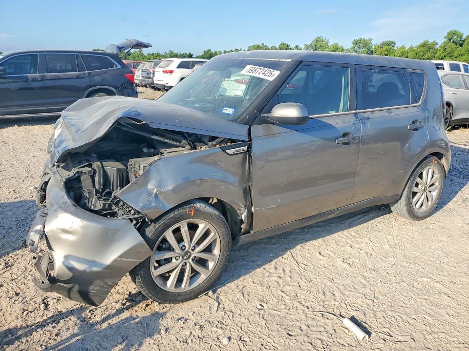 2016 Kia VIN KNDJN2A29G7284800 COPART salvage auction — FRONT END, Tx - Salvage Vehicle Title, sold $350 on 2026-07-24 (photo 1)