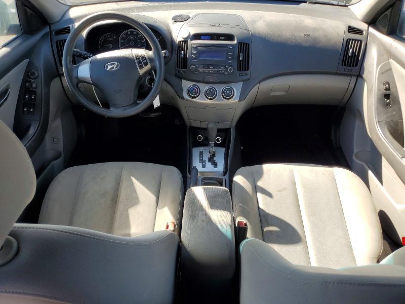 2010 Hyundai Elantra VIN KMHDU4AD2AU157985 COPART salvage auction — SIDE, CA - SALVAGE CERTIFICATE, sold $725 on 2026-07-29 (photo 8)
