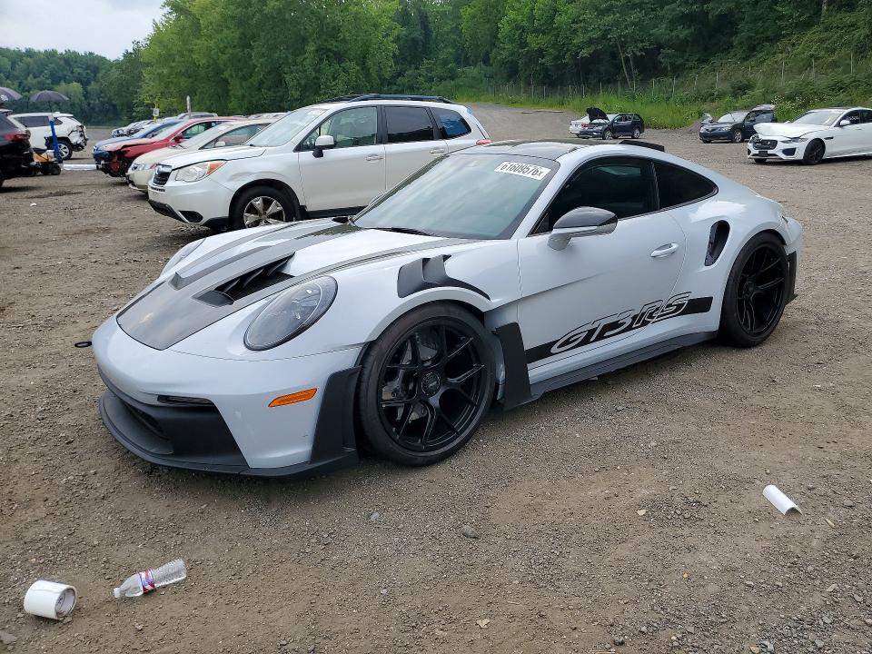 2025 Porsche 911 VIN WP0AF2A95SS279805 COPART salvage auction — REAR END, Salvage Title, sold $86,500 on 2026-08-06 (photo 1)