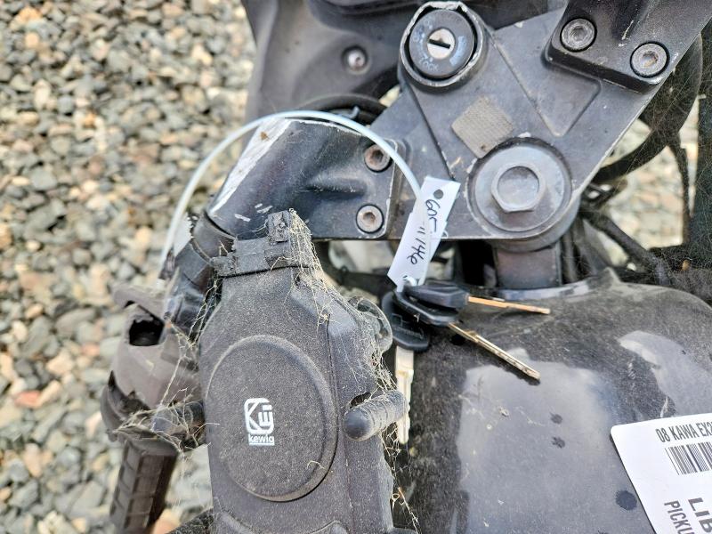 2008 Kawasaki Ex250 VIN JKAEXMJ198DA03075 COPART salvage auction — ALL OVER, Ca - Salvage Certificate, sold $15 on 2026-07-30 (photo 8)