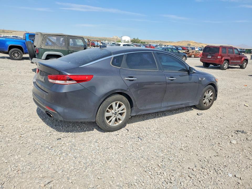 2017 Kia Optima VIN 5XXGT4L30HG168704 COPART salvage auction — SIDE, Ut - Salvage Certificate, sold $500 on 2026-07-24 (photo 3)