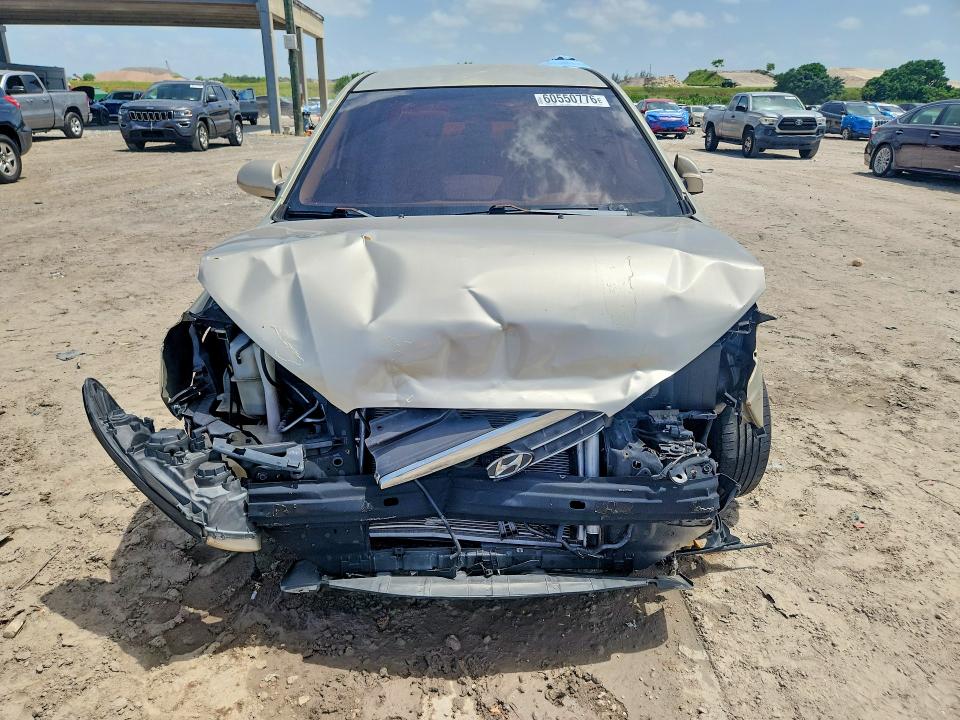 2007 Hyundai Elantra VIN KMHDU46D17U237604 COPART salvage auction — FRONT END, Fl - Cert Of Title Slvg Rebuildable, sold $10 on 2026-07-28 (photo 5)