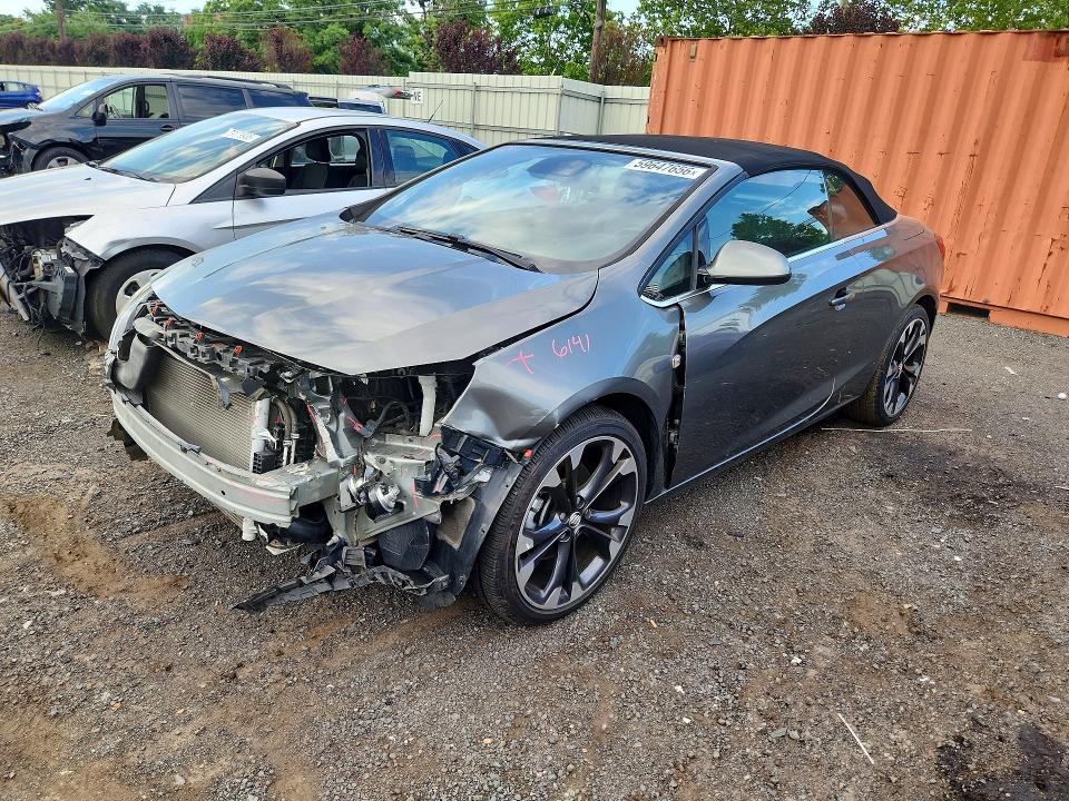 2019 Buick Cascada VIN W04WH3N55KG309170 COPART salvage auction — FRONT END, Ct - Cert Of Title-Salvage, sold $2,700 on 2026-07-31 (photo 1)