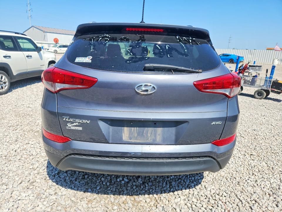 2016 Hyun Tucson VIN KM8J3CA43GU058424 COPART salvage auction — FRONT END, MI - CERTIFICATE OF TITLE, sold $2,150 on 2026-08-27 (photo 6)