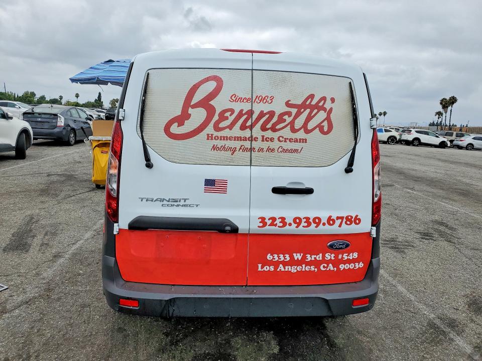 2020 Ford Transit VIN NM0LS6E22L1458798 COPART salvage auction — FRONT END, Ca - Salvage Certificate, sold $2,100 on 2026-07-15 (photo 6)