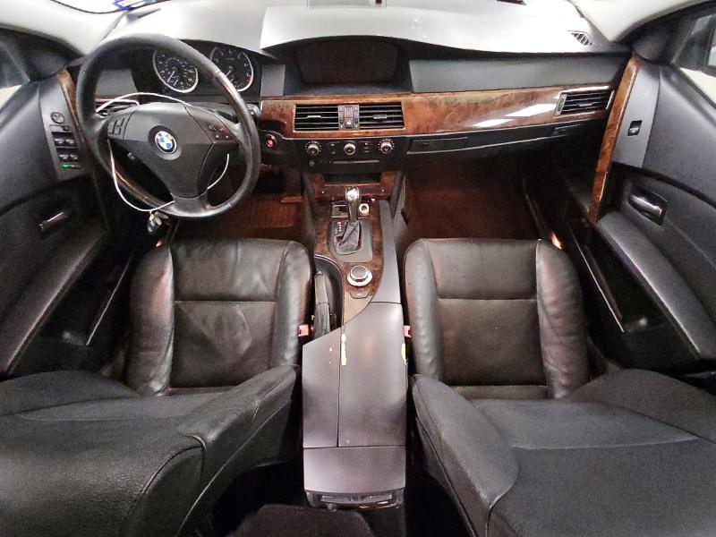 2007 BMW 5 series VIN WBANE73557CM57500 COPART salvage auction — MECHANICAL, TX - CERTIFICATE OF TITLE, sold $150 on 2026-08-04 (photo 8)