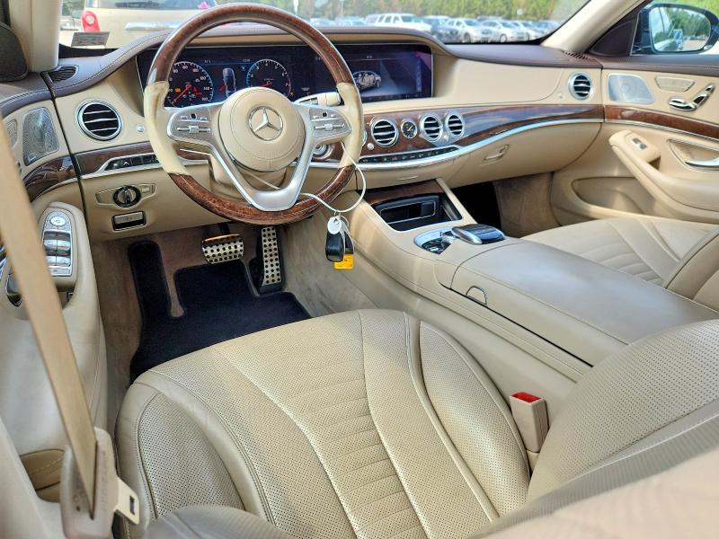 2018 Mercedes-benz S-klasse VIN WDDUG8GB2JA402610 COPART salvage auction — MINOR DENT/SCRATCHES, Va - Certificate Of Title (P), sold $16,400 on 2026-07-28 (photo 8)