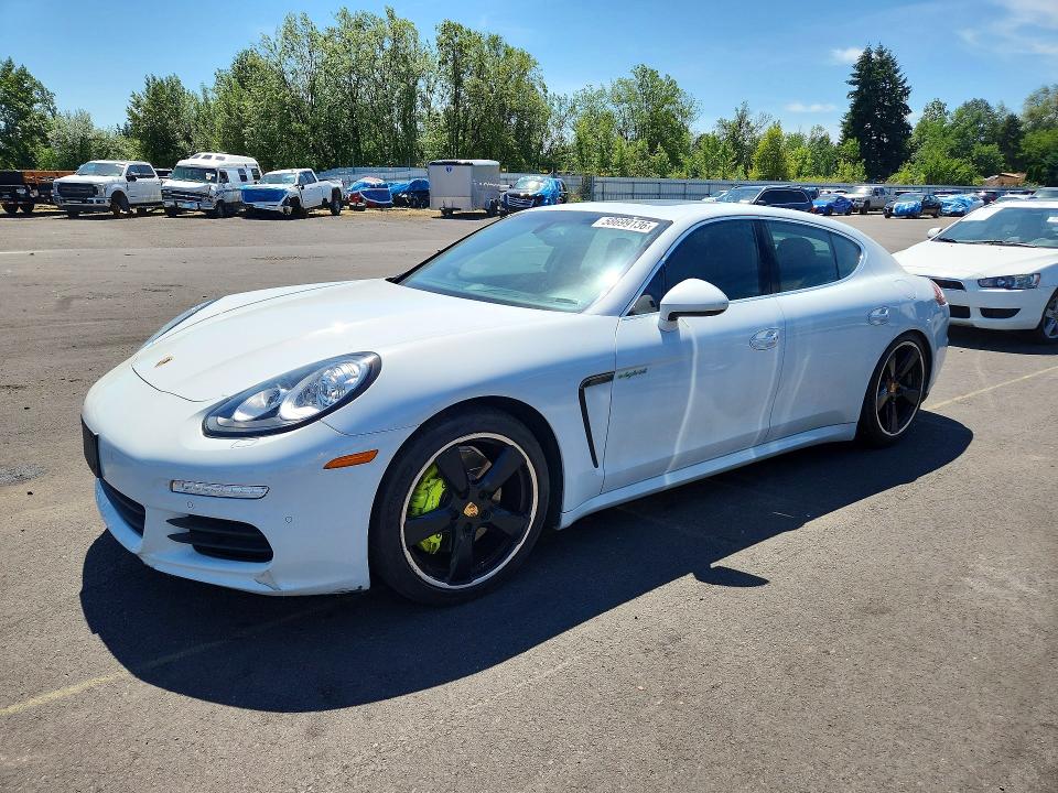 2016 Porsche Panamera VIN WP0AD2A75GL041314 COPART salvage auction — DAMAGE HISTORY, ID - SALVAGE CERTIFICATE OF TITLE (P), sold $6,000 on 2026-07-27 (photo 1)