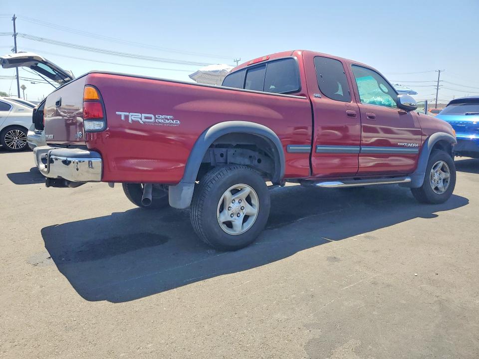 2002 Toyota Tundra VIN 5TBRT34182S316127 COPART salvage auction — FRONT END, CA - SALVAGE CERTIFICATE, sold $1,250 on 2026-07-27 (photo 3)