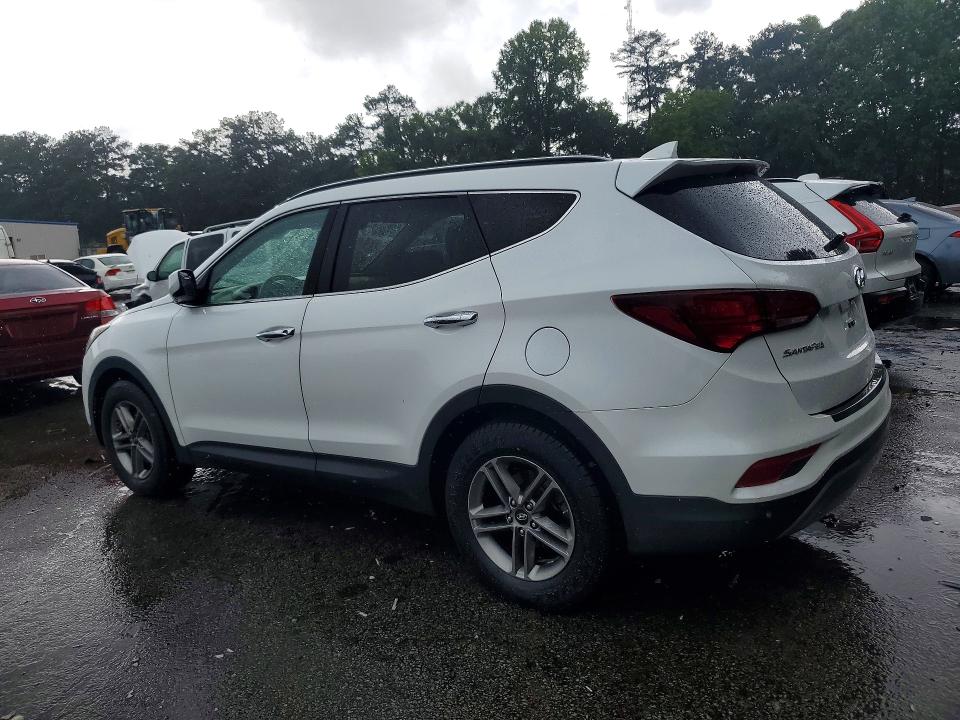 2017 Hyundai Santa fe VIN 5XYZU3LB5HG390593 COPART salvage auction — MECHANICAL, Ga - Certificate Of Title, sold $300 on 2026-07-17 (photo 2)