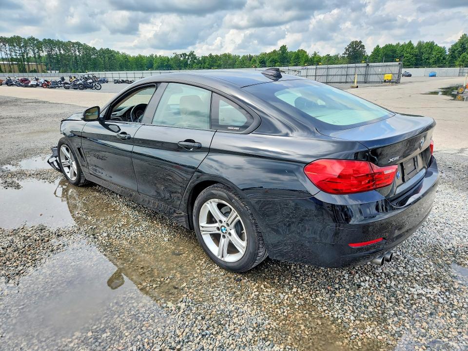 2015 BMW 4er VIN WBA4C9C59FD330965 COPART salvage auction — FRONT END, Nc - Salvage Certificate Of Title, sold $2,000 on 2026-08-17 (photo 2)