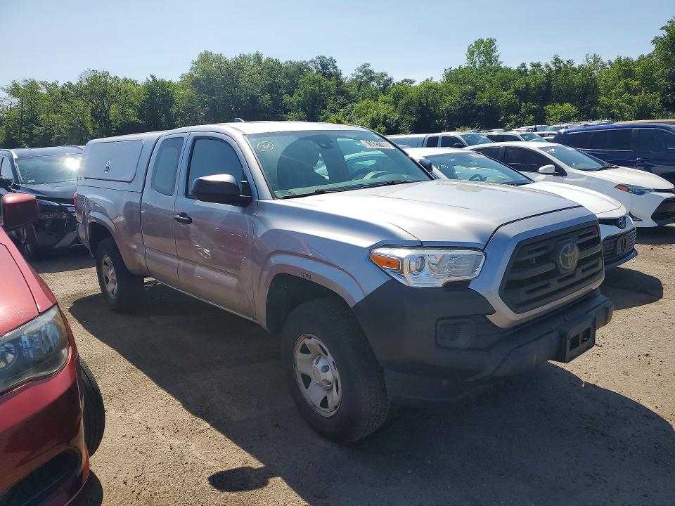 2018 Toyota Tacoma VIN 5TFRX5GN2JX127357 COPART salvage auction — REAR END, CT - CERTIFICATE OF TITLE, sold $625 on 2026-07-28 (photo 4)