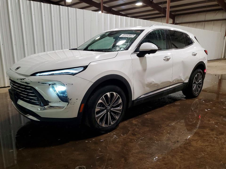 2024 Buick Envision VIN LRBFZME45RD075722 COPART salvage auction — REAR END, Ny - Certificate Of Title, sold $16,000 on 2026-07-20 (photo 1)