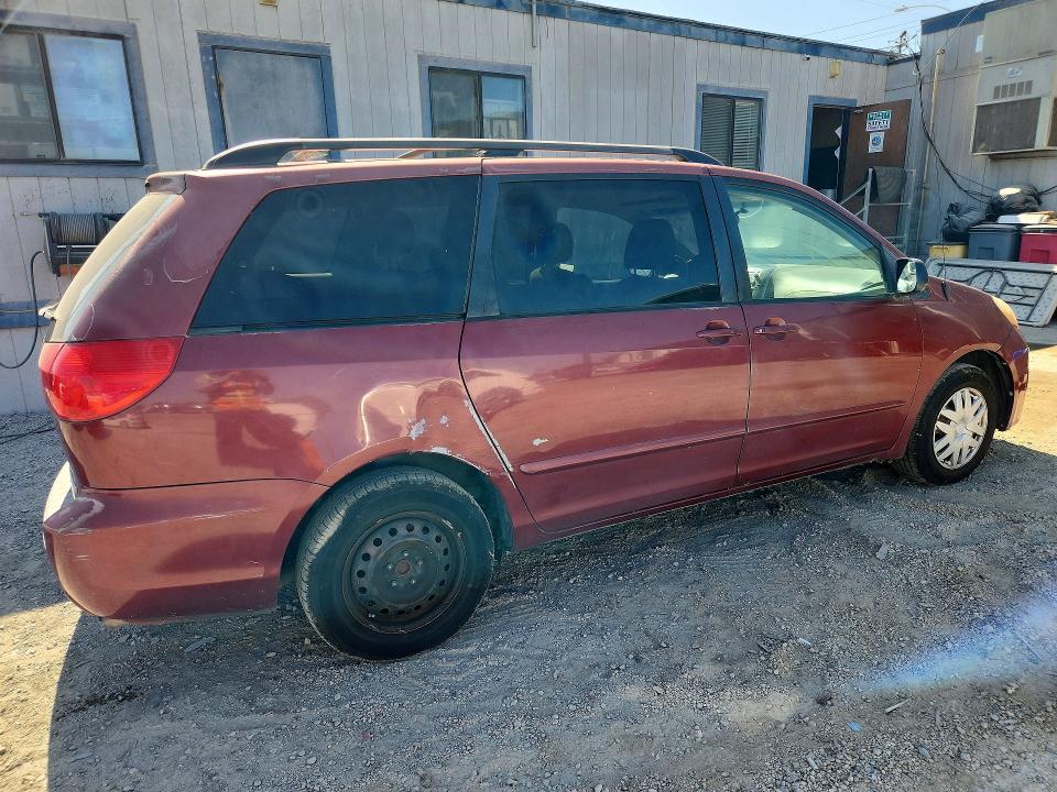 2009 Toyota Sienna VIN 5TDZK23C49S249608 COPART salvage auction — SIDE, CA - DIS/DLR/EXP ONLY CLEAN TITLE, sold $550 on 2026-07-20 (photo 3)