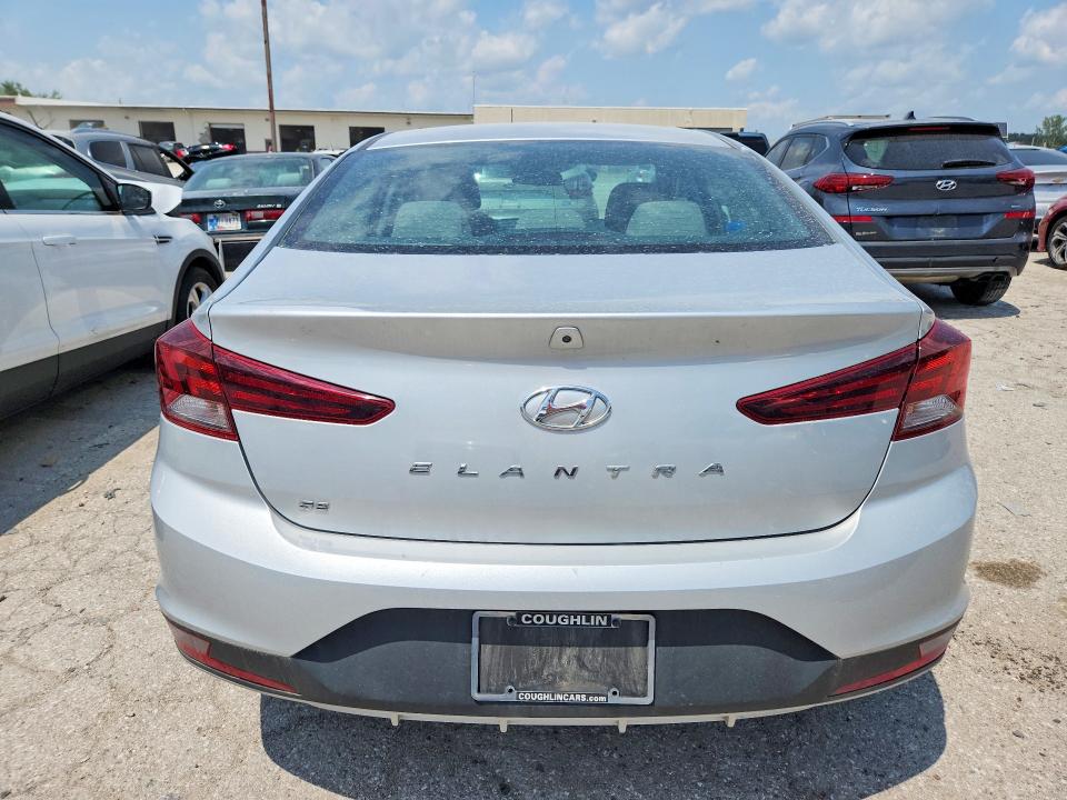 2019 Hyundai Elantra VIN KMHD74LF7KU796144 COPART salvage auction — FRONT END, In - Certificate Of Title, sold $1,650 on 2026-07-24 (photo 6)