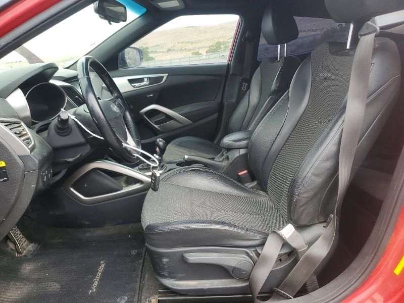 2016 Hyundai Veloster VIN KMHTC6AD5GU295717 COPART salvage auction — FRONT END, Nv - Cert Of Title-Rebuilt Total Lo, sold $100 on 2026-07-23 (photo 7)