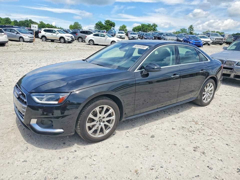 2021 Audi A4 VIN WAUABAF45MN007076 COPART salvage auction — SIDE, Ma - Cert Of Title-Salvage, sold $8,300 on 2026-09-02 (photo 1)