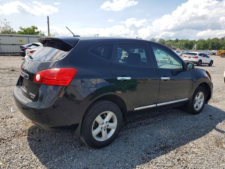 2013 Nissan Rogue sport VIN JN8AS5MVXDW604826 COPART salvage auction — FRONT END, NJ - CERT OF TITLE-SALVAGE (P), sold $400 on 2026-07-31 (photo 3)