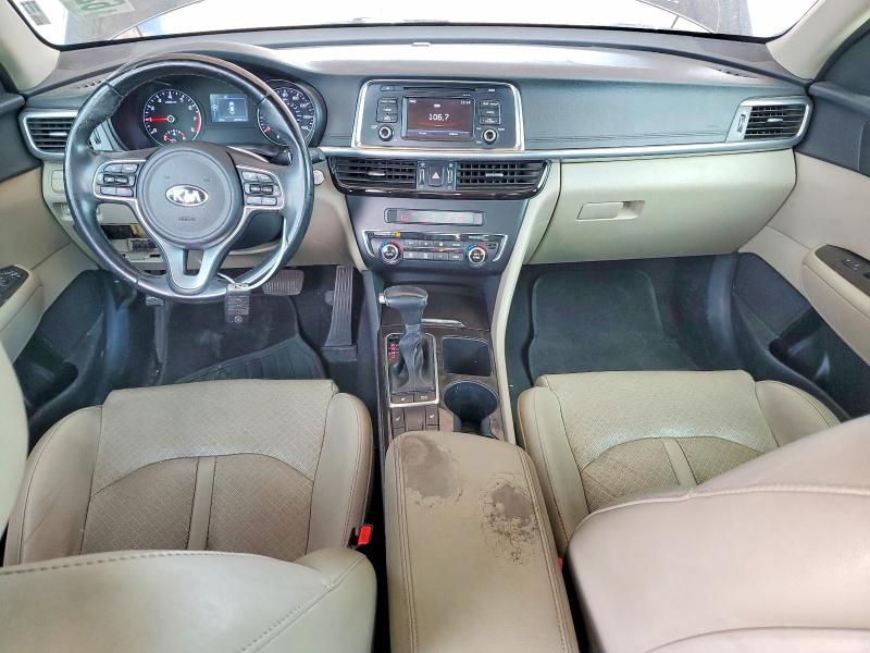 2016 Kia Optima VIN 5XXGU4L33GG074697 COPART salvage auction — MINOR DENT/SCRATCHES, Az - Cert Of Title-Restored Salvage, sold $225 on 2026-07-28 (photo 8)