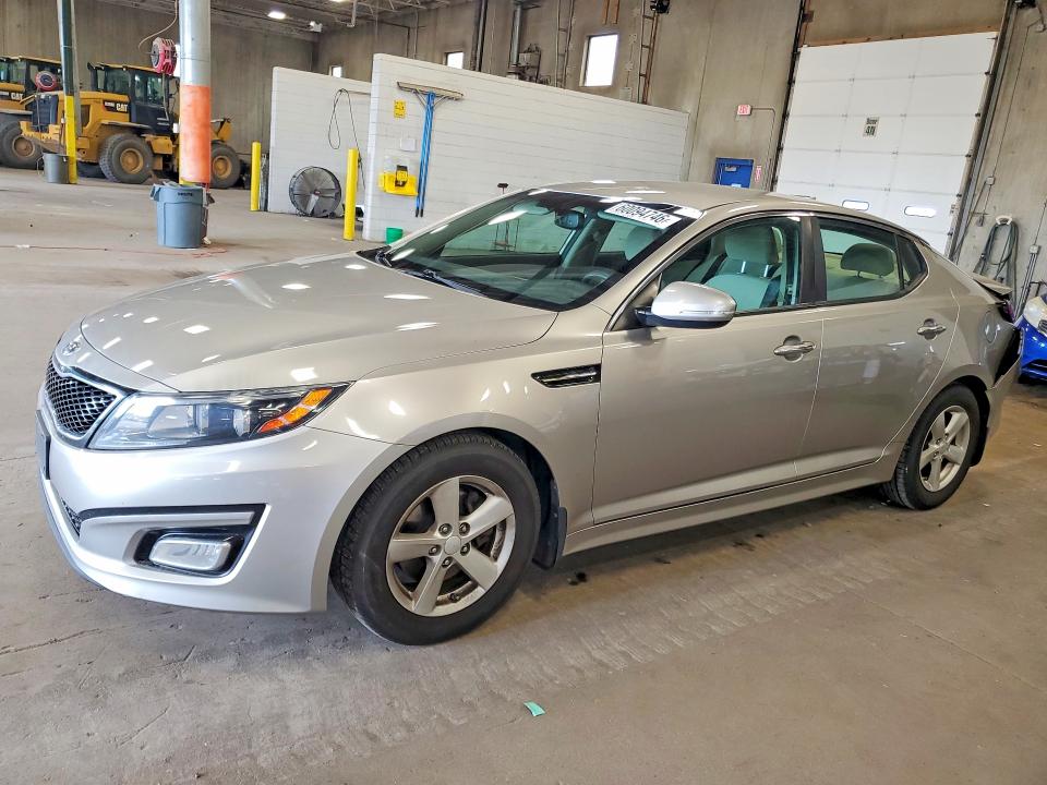 2015 Kia Optima VIN KNAGM4A79F5528621 COPART salvage auction — REAR END, MN - CERT OF TITLE-SALVAGE, sold $250 on 2026-07-21 (photo 1)