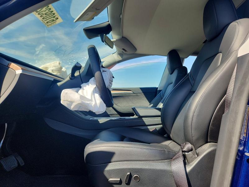2023 Tesla Model y VIN 7SAYGDEE1PA124414 COPART salvage auction — FRONT END, CA - SALVAGE CERTIFICATE, sold $4,850 on 2026-07-27 (photo 7)