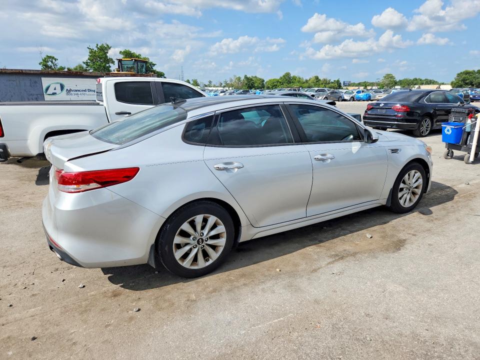 2016 Kia Optima VIN 5XXGU4L37GG057479 COPART salvage auction — REAR END, Fl - Certificate Of Title, sold $375 on 2026-07-28 (photo 3)