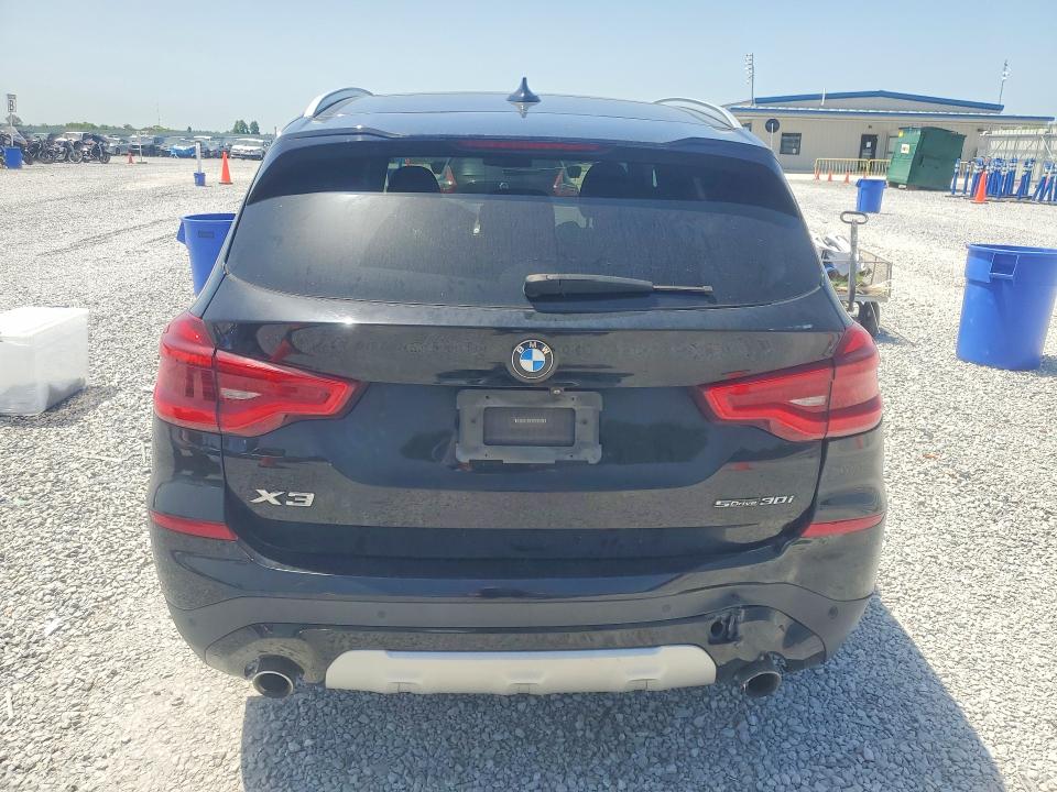 2020 BMW X3 VIN 5UXTY3C08L9B07835 COPART salvage auction — REAR END, La - Cert Of Title-Salvage, sold $7,900 on 2026-07-27 (photo 6)