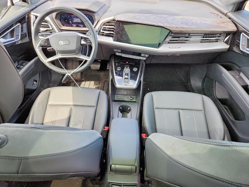 2024 Audi Q4 e-tron VIN WA1KUBFZ8RP072934 COPART salvage auction — FRONT END, Ny - Mv-907A Salvage Certificate, sold $11,000 on 2026-08-20 (photo 8)