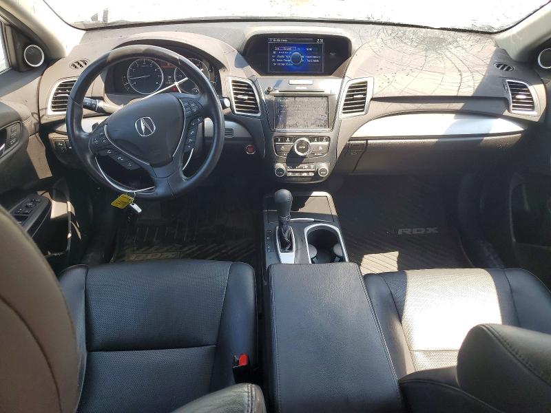 2016 Acura Rdx VIN 5J8TB4H7XGL028284 COPART salvage auction — HAIL, Salvage Title, sold $400 on 2026-07-22 (photo 8)
