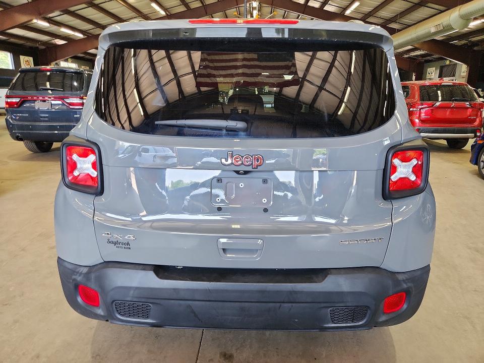 2020 Jeep Renegade VIN ZACNJBAB5LPL57863 COPART salvage auction — MECHANICAL, CT - CERTIFICATE OF TITLE (P), sold $2,900 on 2026-07-09 (photo 6)