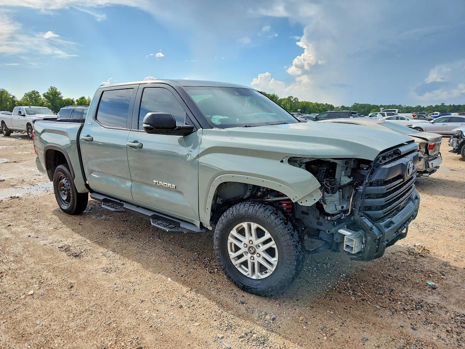 2025 Toyota Tundra VIN 5TFLA5DB6SX291312 COPART salvage auction — FRONT END, Salvage Title, sold $19,700 on 2026-07-14 (photo 4)
