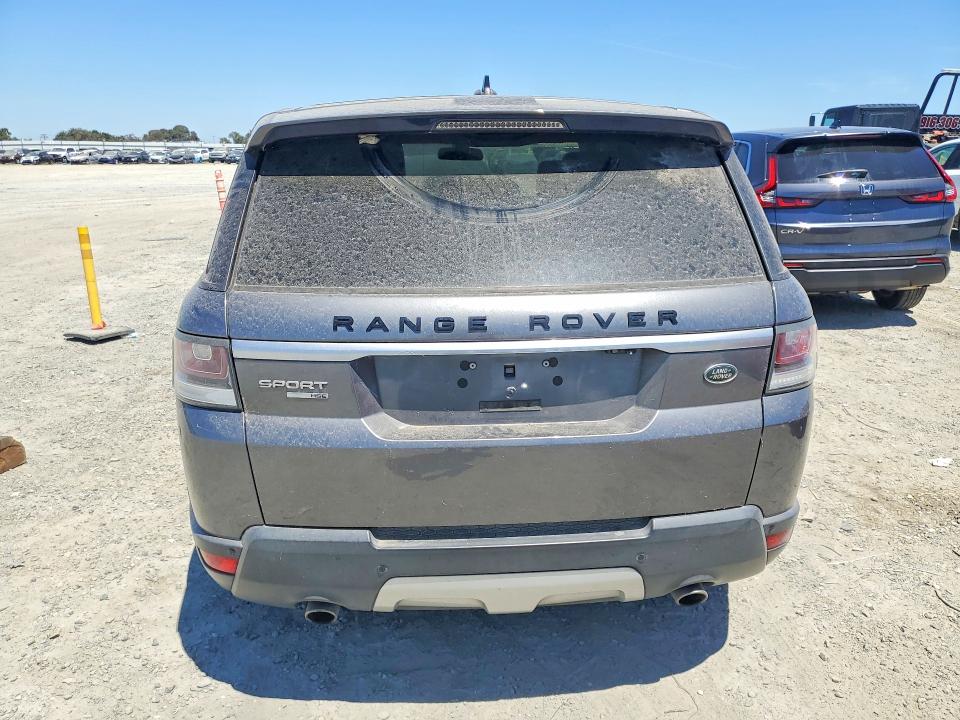 2016 Land rover Range rover sport VIN SALWR2VF1GA563967 COPART salvage auction — MECHANICAL, CA - DIS/DLR/EXP ONLY CLEAN TITLE, sold $3,650 on 2026-09-01 (photo 6)