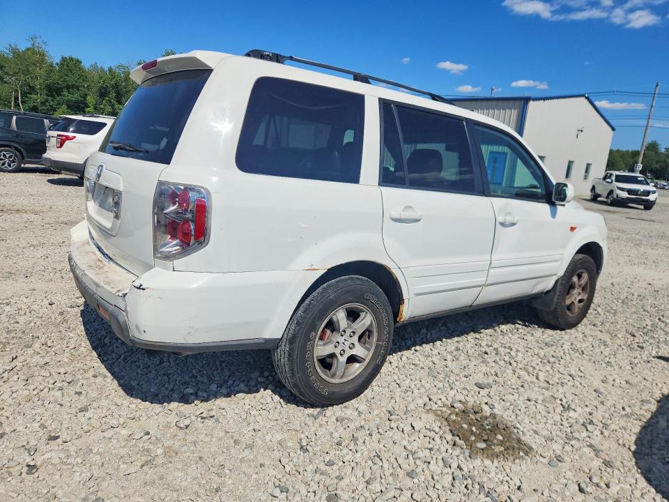 2008 Honda Pilot VIN 5FNYF18528B051682 COPART salvage auction — REAR END, MA - CERT OF TITLE-RECONSTRCTD COLL, sold $375 on 2026-07-24 (photo 3)