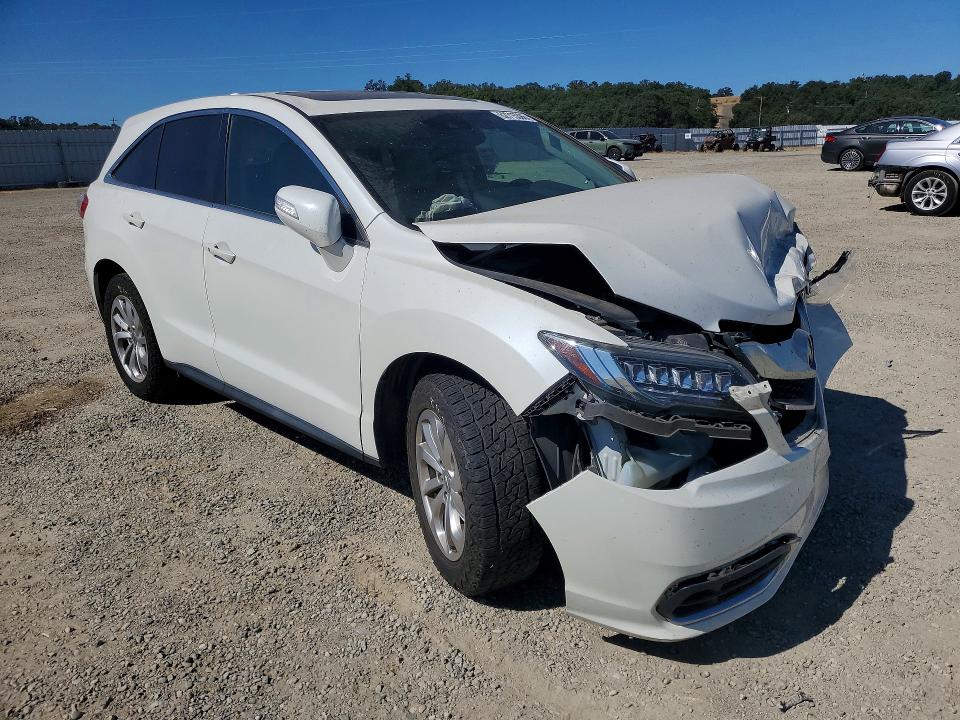 2017 Acura RDX VIN 5J8TB4H57HL028890 COPART salvage auction — FRONT END, Ca - Salvage Certificate, sold $975 on 2026-09-11 (photo 4)