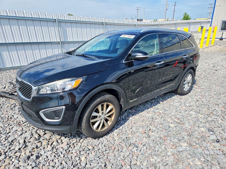 2016 Kia Sorento VIN 5XYPGDA51GG061275 COPART salvage auction — REAR END, Wi - Junked Vehicle Bill Of Sale, sold $725 on 2026-07-20 (photo 1)