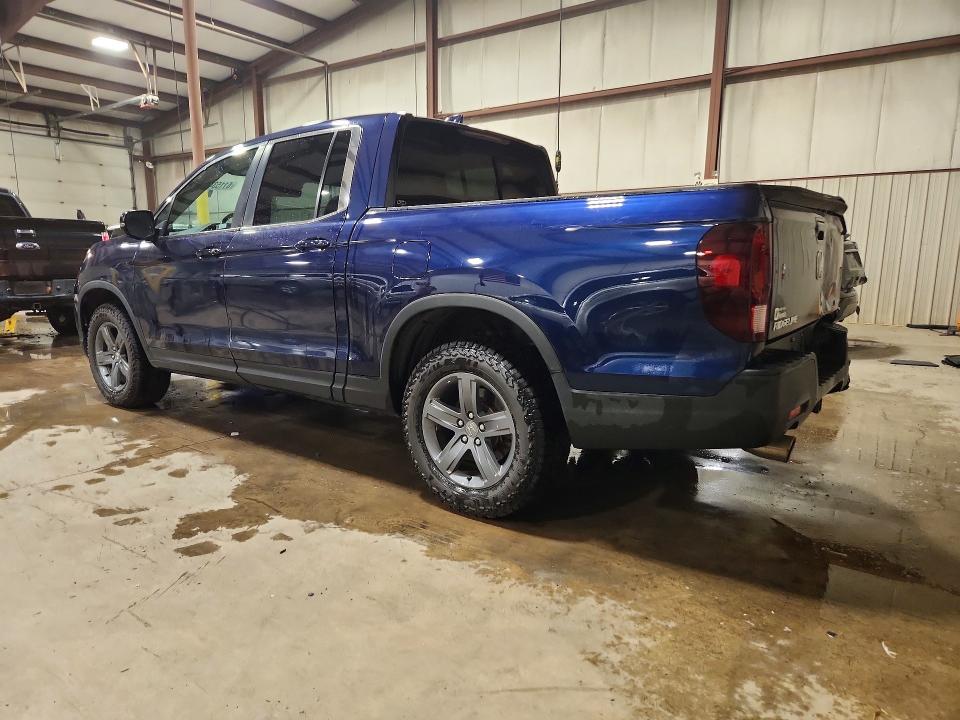 2021 Honda Ridgeline VIN 5FPYK3F59MB012874 COPART salvage auction — REAR END, PA - CERTIFICATE OF SALVAGE, sold $7,100 on 2026-07-28 (photo 2)
