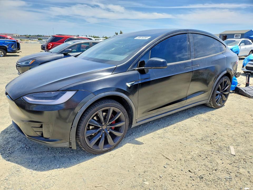 2020 Tesla Model x VIN 5YJXCBE29LF306020 — COPART salvage auction photo