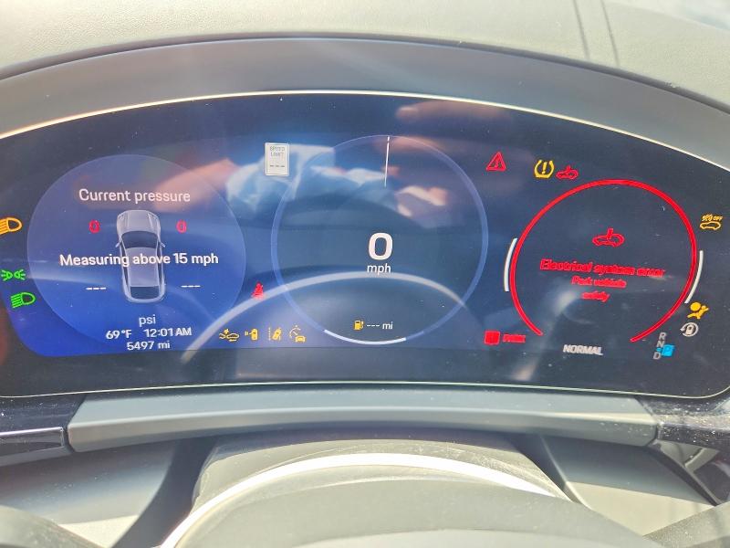 2025 Porsche Macan VIN WP1AB2XA9SL153661 COPART salvage auction — FRONT END, Ny - Mv-907A Salvage Certificate, sold $35,500 on 2026-08-03 (photo 9)