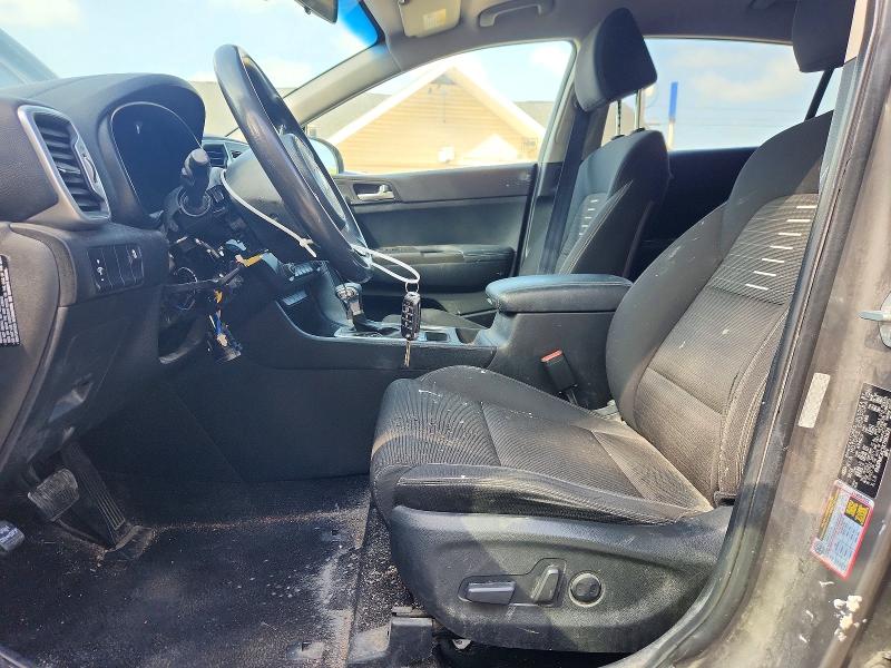 2019 Kia Sportage VIN KNDPMCAC1K7561623 COPART salvage auction — VANDALISM, Oh - Cert Of Title-Salvage, sold $2,350 on 2026-07-15 (photo 7)