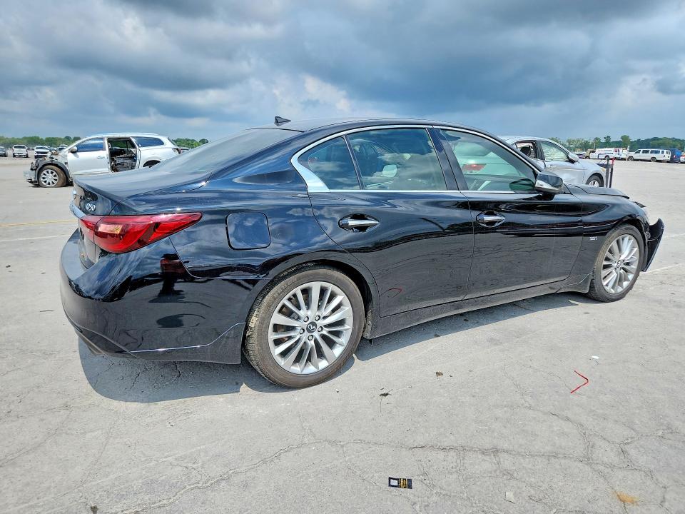 2020 Infiniti Q50 VIN JN1EV7AP2LM205346 COPART salvage auction — FRONT END, TN - SALVAGE CERTIFICATE (P), sold $975 on 2026-07-20 (photo 3)