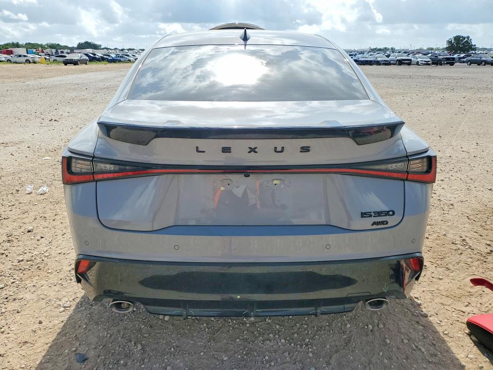 2026 Lexus Is VIN JTHGZ1E23T5044813 COPART salvage auction — WATER/FLOOD, Tx - Salvage Title-Flood Damage, sold $24,100 on 2026-08-27 (photo 6)