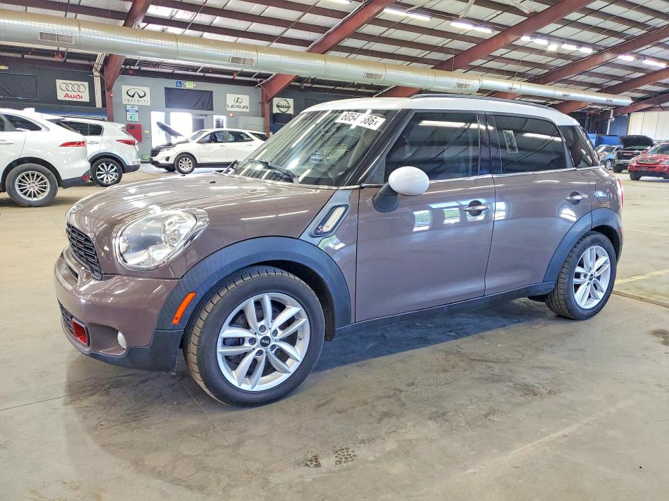2012 Mini Cooper VIN WMWZC5C53CWL62454 COPART salvage auction — MINOR DENT/SCRATCHES, Nm - Certificate Of Title (P), sold $3,300 on 2026-07-16 (photo 1)