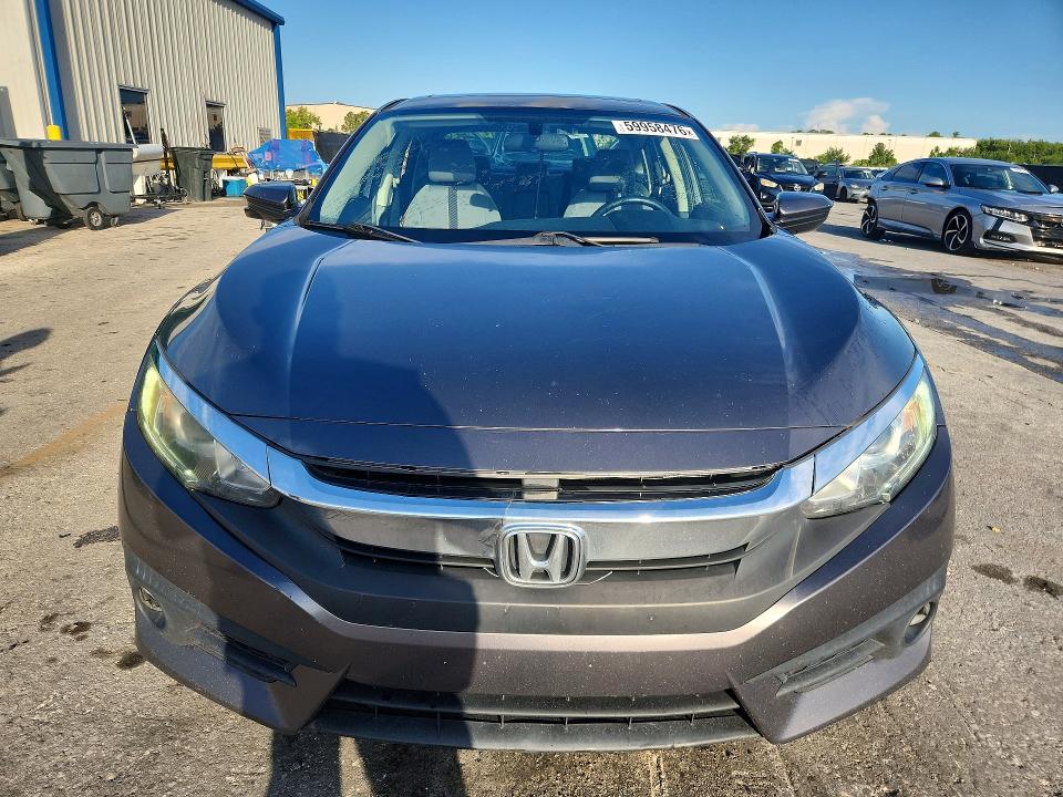 2018 Honda Civic VIN JHMFC1F31JX024260 COPART salvage auction — REAR END, Fl - Cert Of Title Slvg Rebuildable, sold $25 on 2026-07-28 (photo 5)