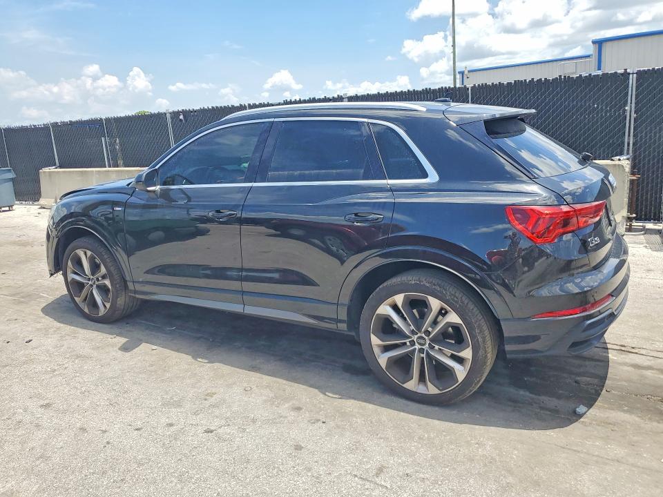 2020 Audi Q3 VIN WA1EECF35L1007951 COPART salvage auction — FRONT END, Fl - Certificate Of Destruction, sold $1,400 on 2026-07-30 (photo 2)