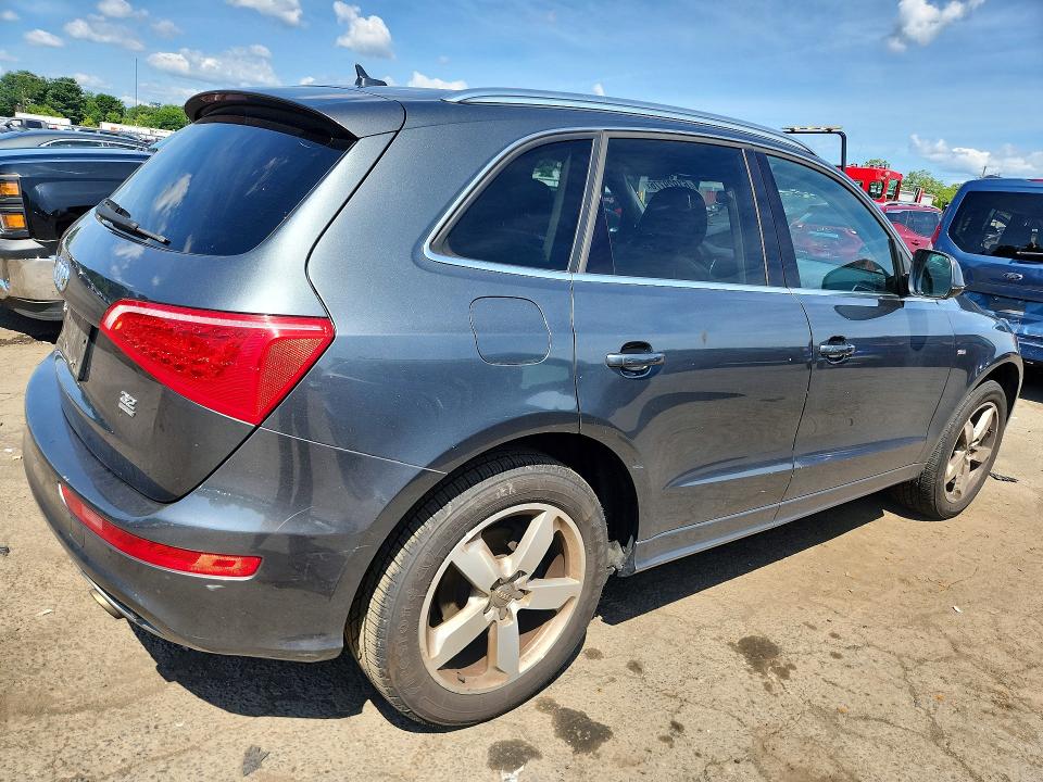2012 Audi Q5 VIN WA1DKAFP5CA043747 COPART salvage auction — REAR END, Ct - Certificate Of Title, sold $825 on 2026-07-31 (photo 3)