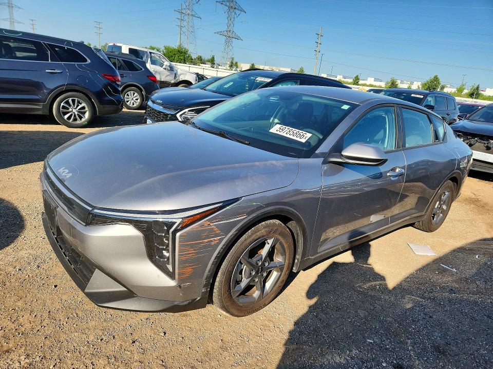 2025 Kia K4 VIN 3KPFT4DE4SE181547 — COPART salvage auction photo