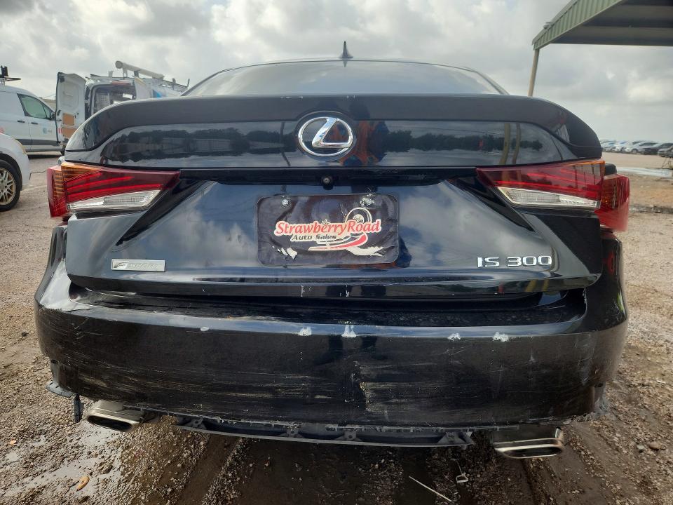 2018 Lexus Is 300 VIN JTHBA1D22J5074546 COPART salvage auction — ALL OVER, TX - CERTIFICATE OF TITLE, sold $1,100 on 2026-08-27 (photo 6)